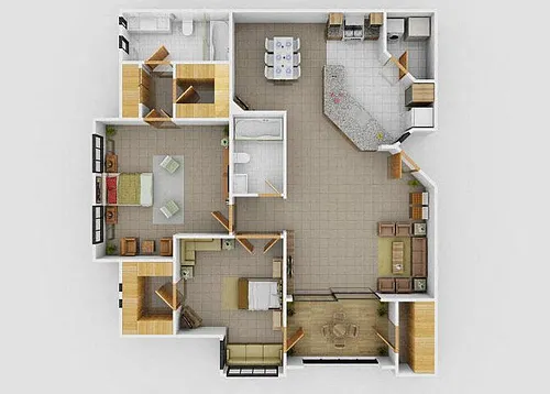 Floor plan Mozart