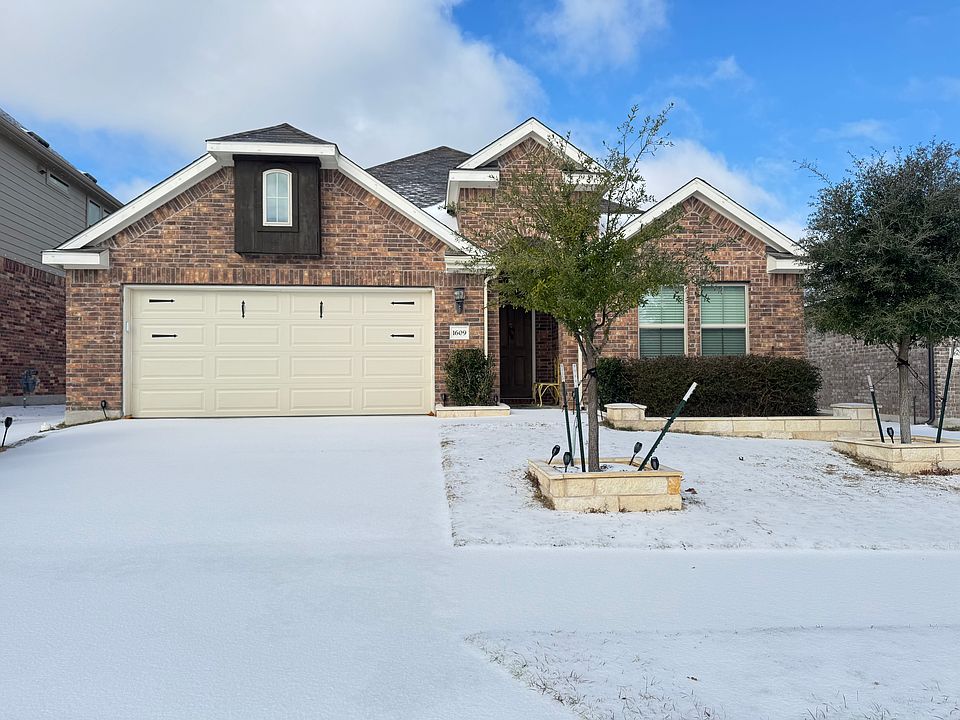 Front View with recent snow
