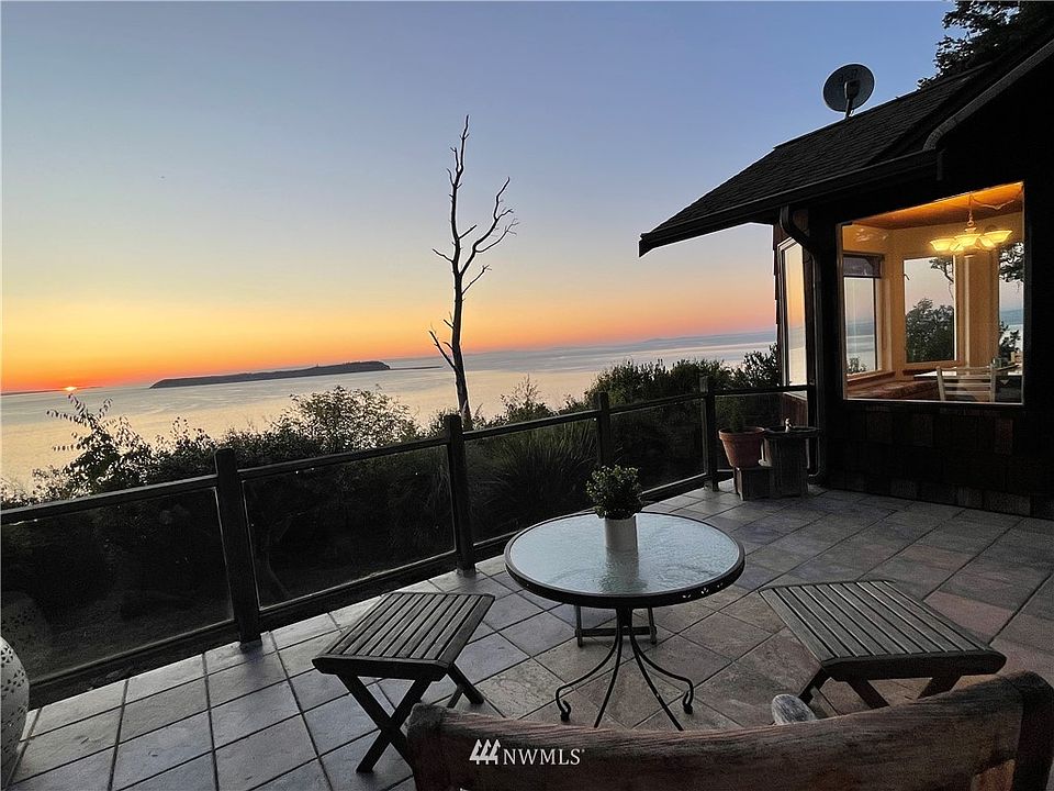 Serene, peaceful and private home with a view of Protection Island and its surrounding beauty.