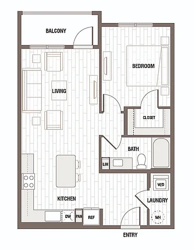 Floor plan A2-B