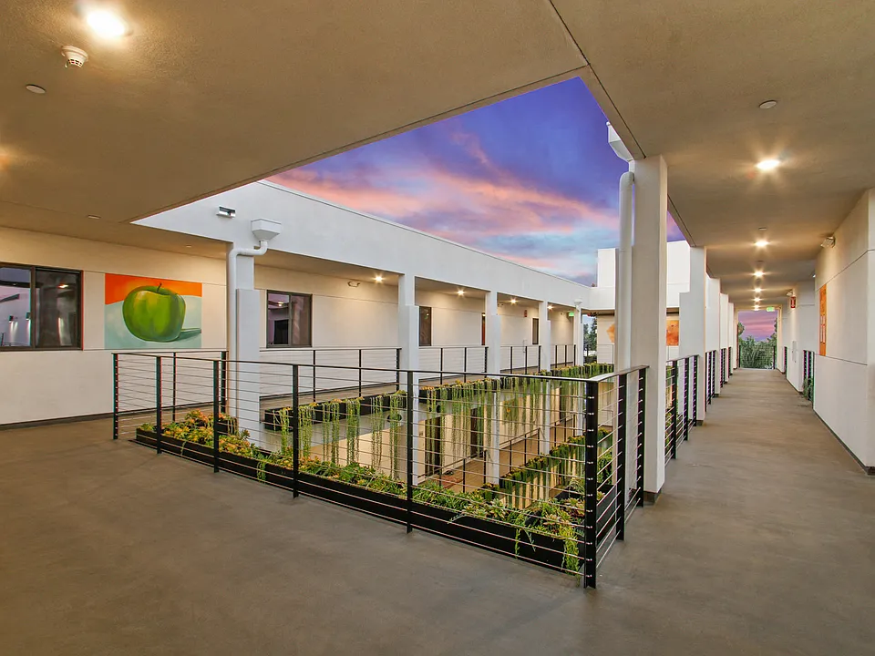 Open Air Hallways