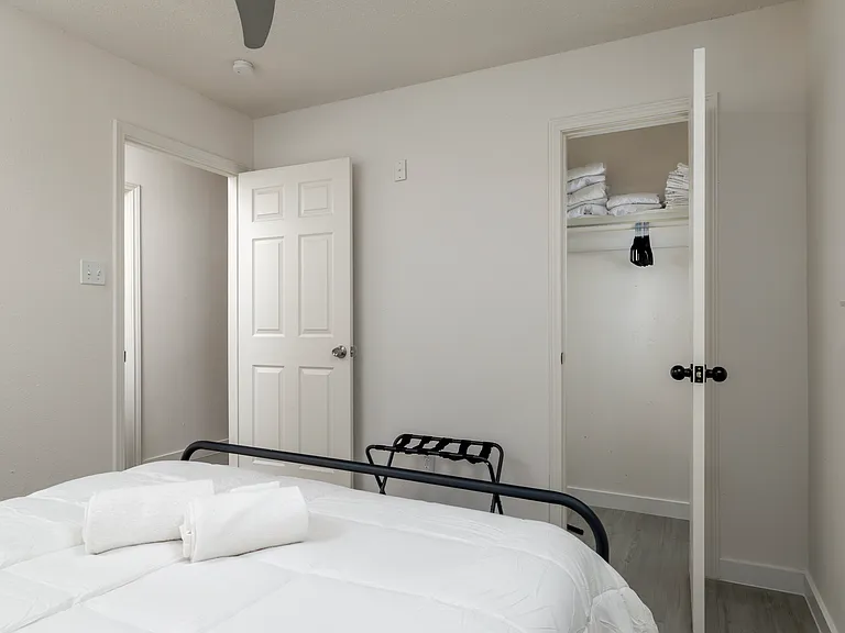 Bedroom #3 with queen bed.