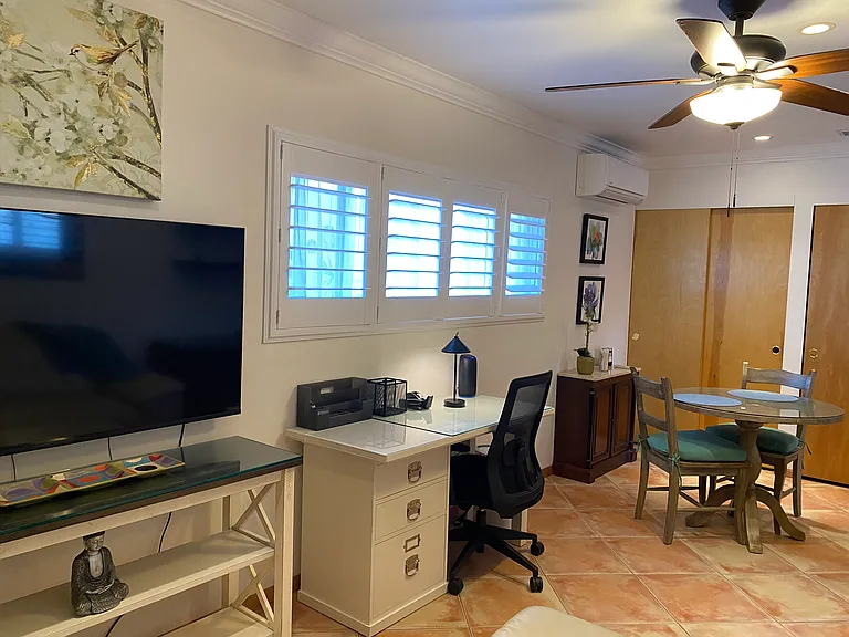 Living room, dining room