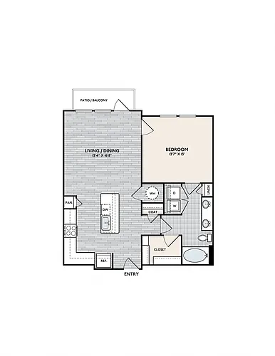 Floor plan A1F