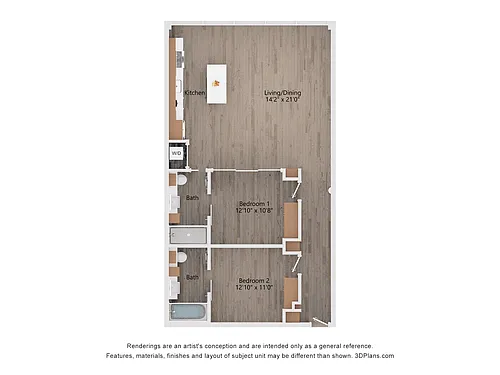 Floor plan B6