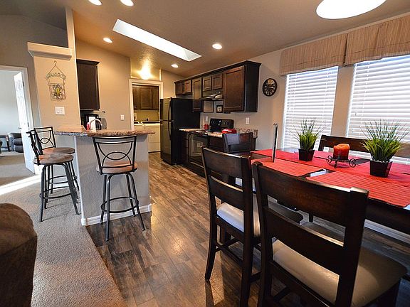 Dinning Area into Kitchen