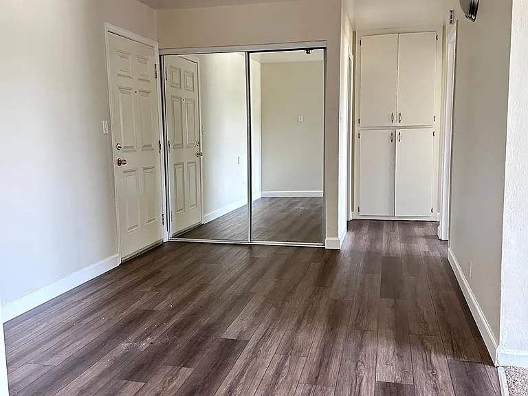 Dining room with closet