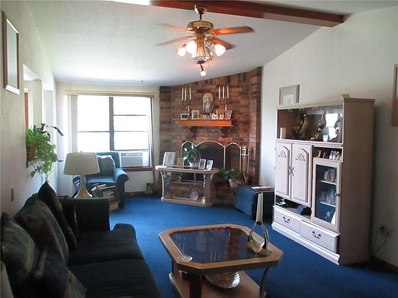 Living Room with Fire Place