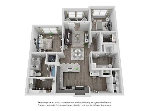 Floor plan B2HCa
