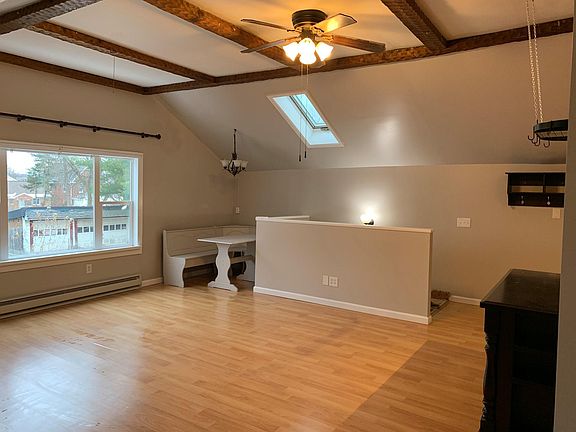 Great room with breakfast nook (furniture included).