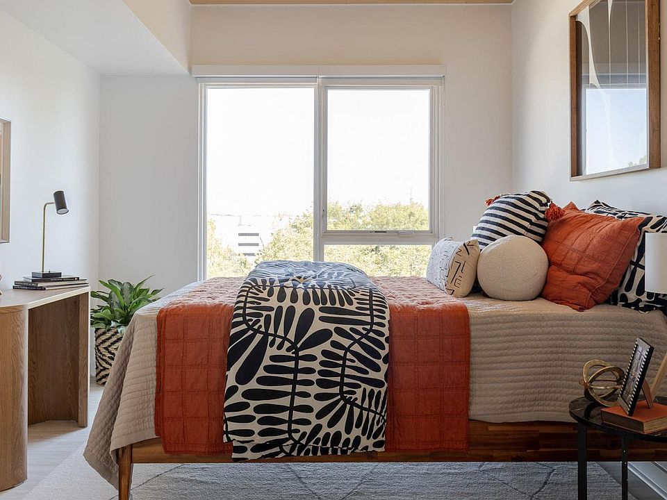 Exposed wood ceilings