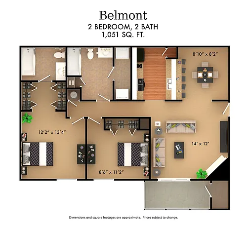 Floor plan Belmont