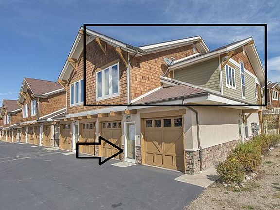 Private entry & garage