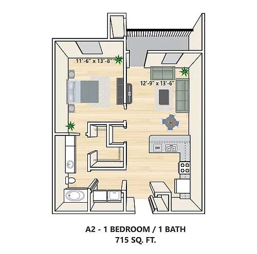 Floor plan A2