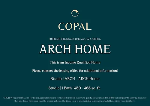 Floor plan Studio 1 ARCH