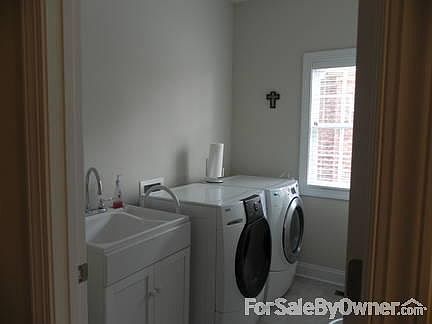 Laundry sink was added by owner