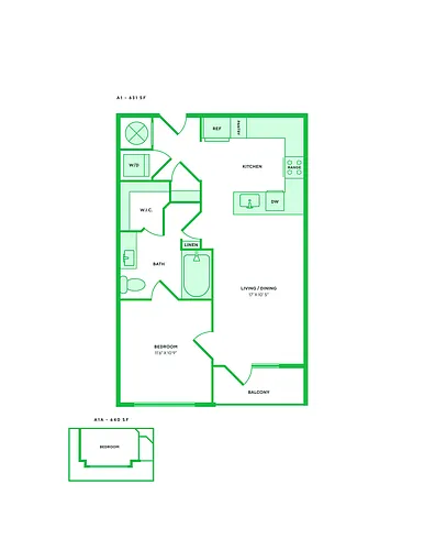 Floor plan A1