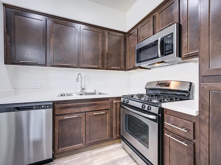 Gas stoves in all of our homes