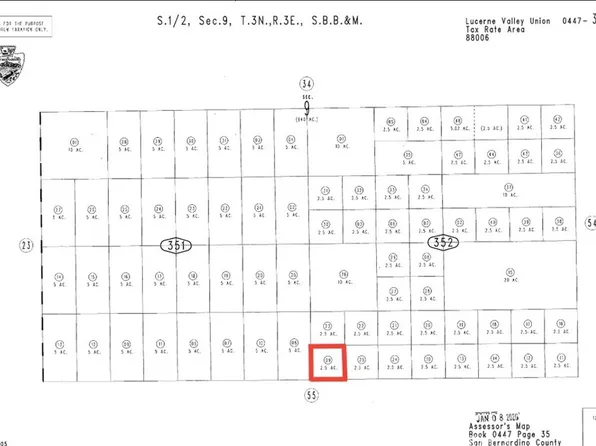 0 Near Rattlesnake Canyon Rd, Landers, CA 92285