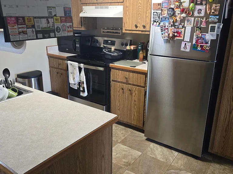 Currently being updated w/ new cabinets, counter tops, and flooring.