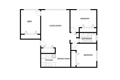 Floor plan The Charleston
