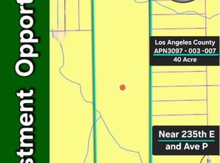 236 Avenue P Near 240th St E Lot 15, Palmdale, CA 93591