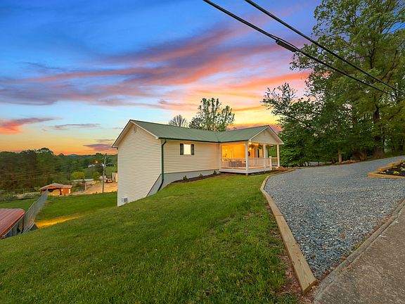 Main level front, off-street parking, front porch