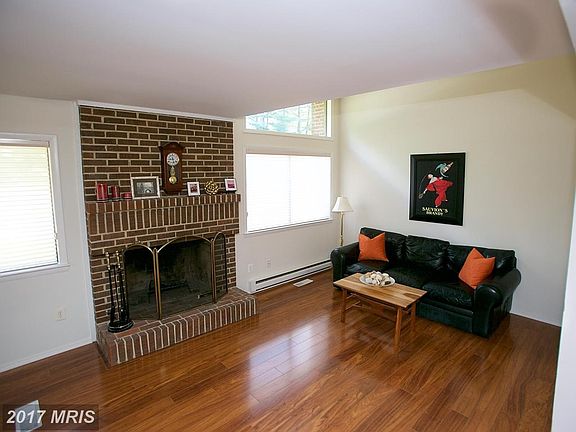 Living Room w/wood burning fireplace