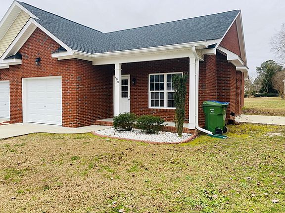 Front porch and side patio