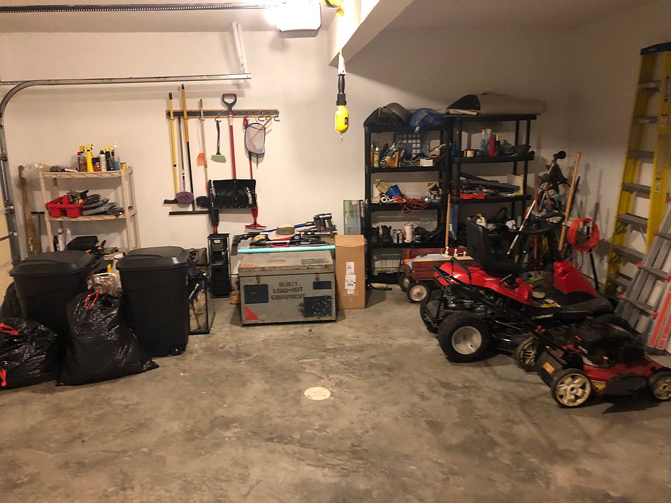 Spacious 2 car garage