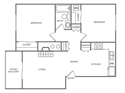 Floor plan B1R