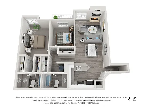 Floor plan The Brookhaven