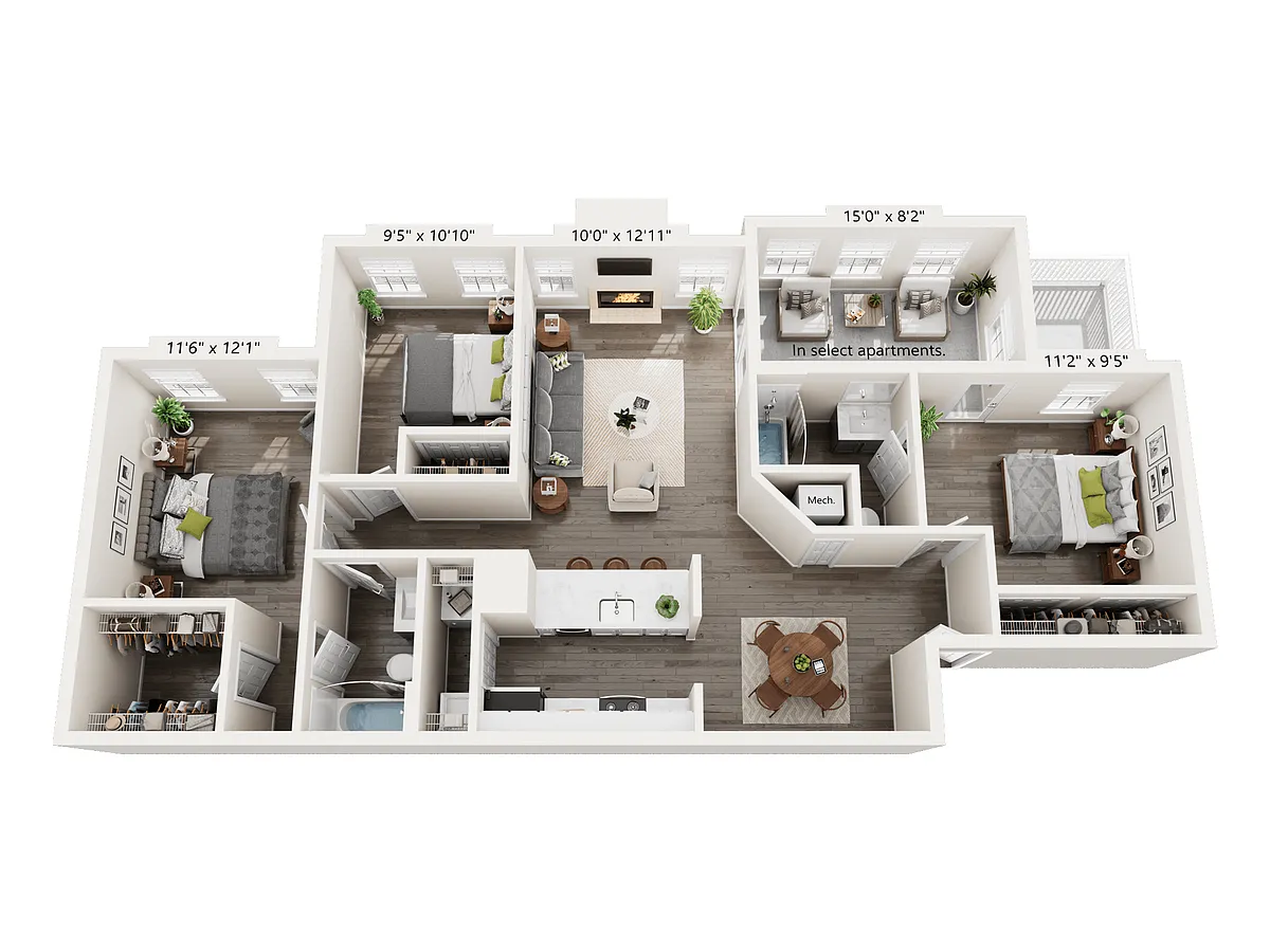 Floor plan C3