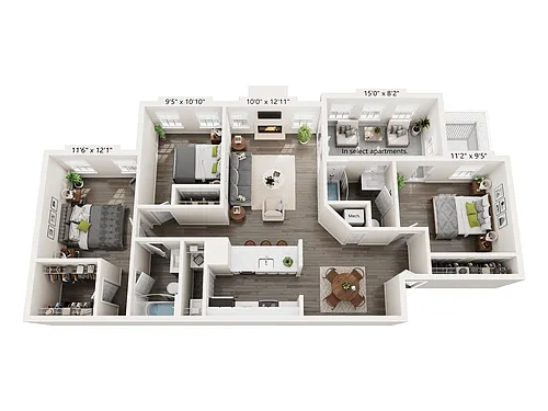 Floor plan C3