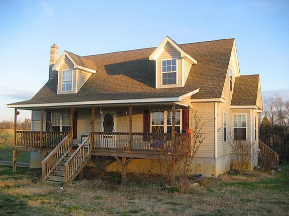 Huge 32'x7' covered front porch.