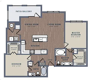 Floor plan B3