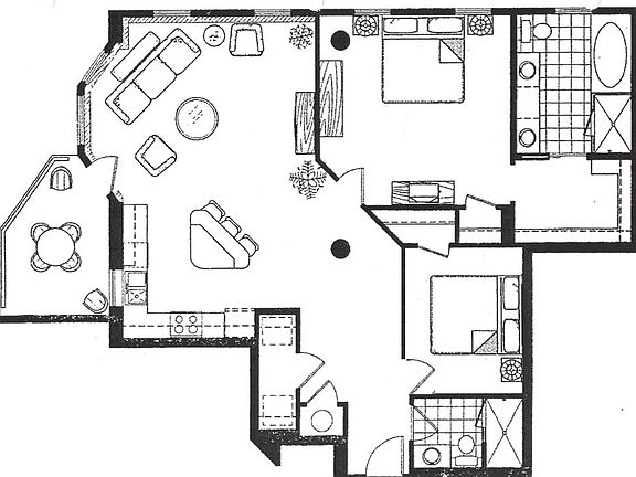 Floor Plan (1285 sq ft)
