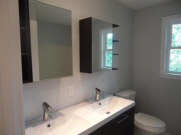 newly renovated full bath