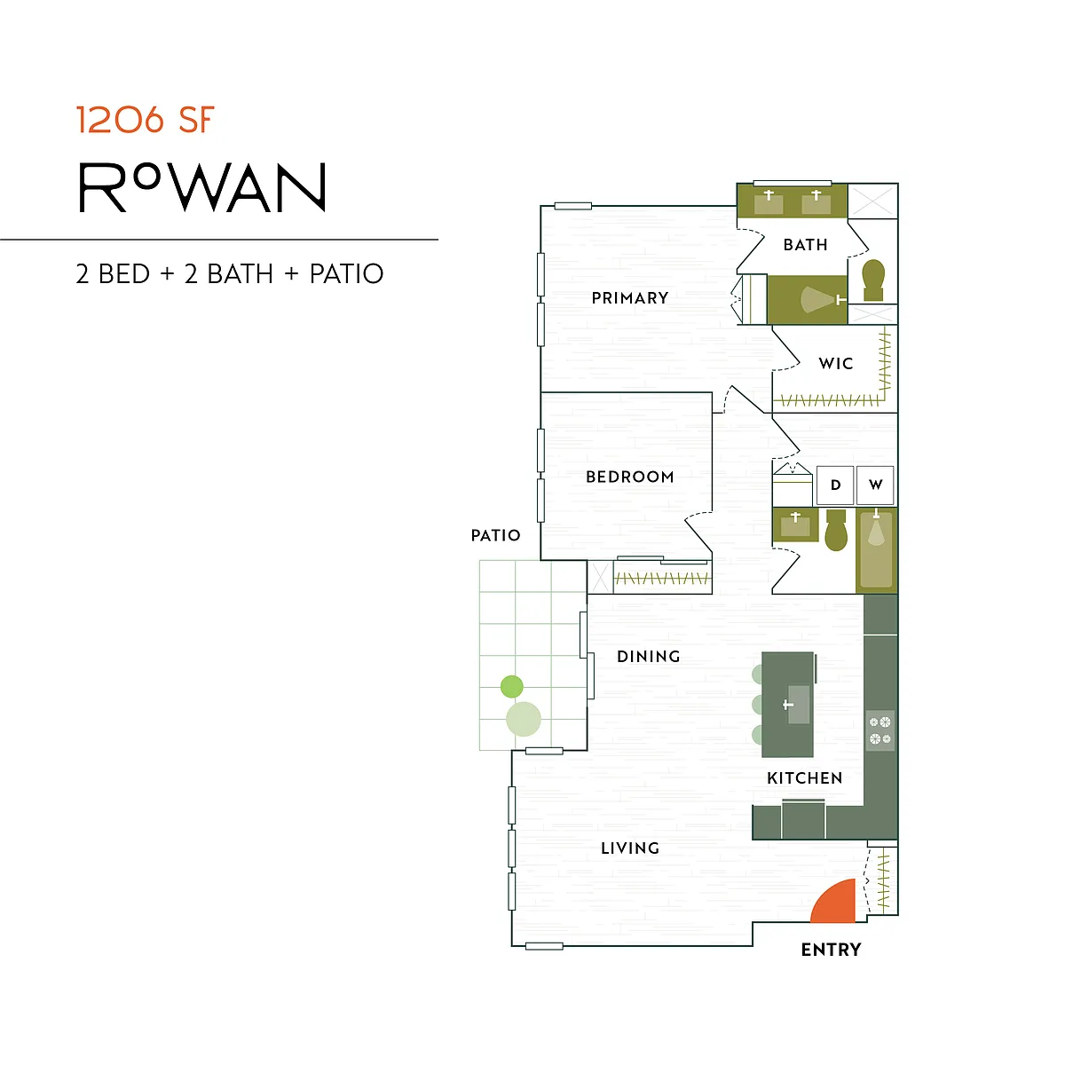 Floor plan Rowan