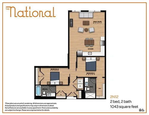 Floor plan 2N12