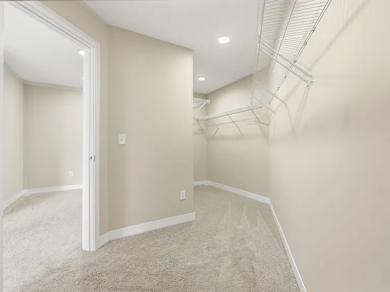 Master bedroom walk in closet.