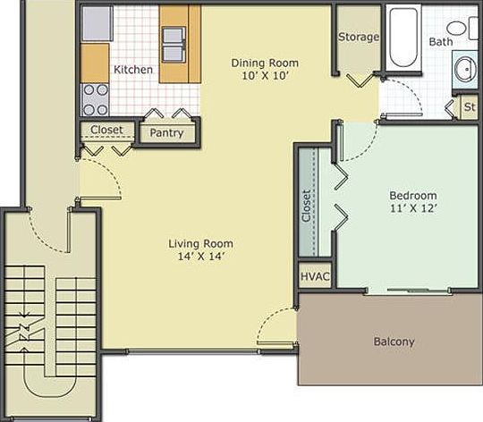 2nd image of 223 N Sage St APT 1B