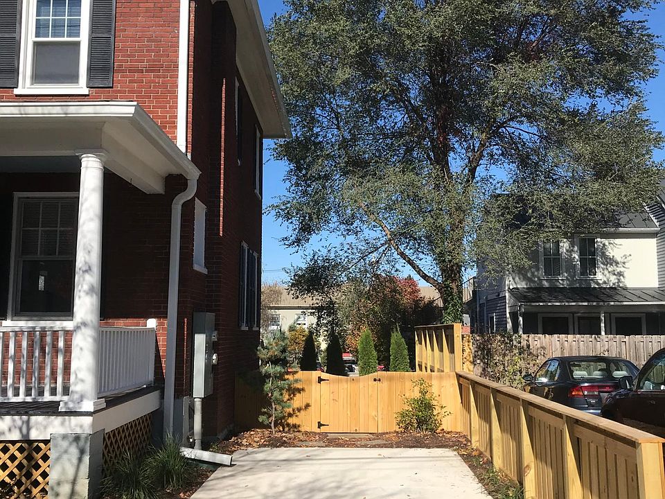 Driveway and access to patio