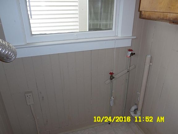 Laundry area