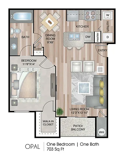 Floor plan Opal