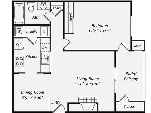 Floor plan A4G