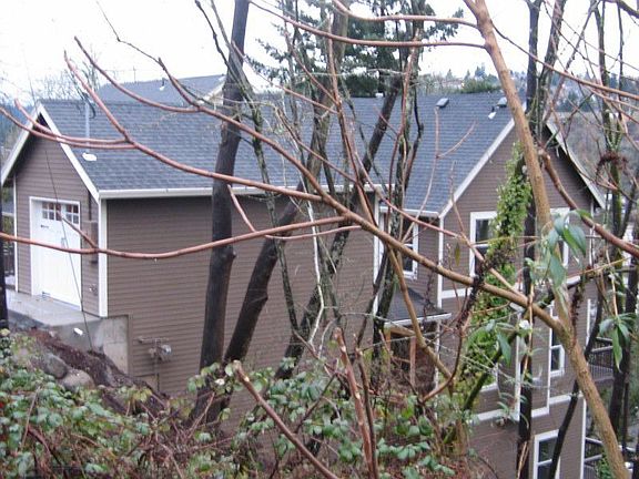 Another view from the street.  There are only neighbors on one side.