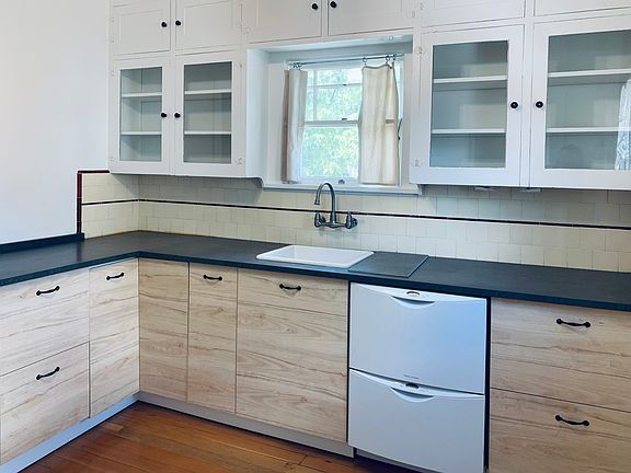 stylish kitchen with plenty of storage!