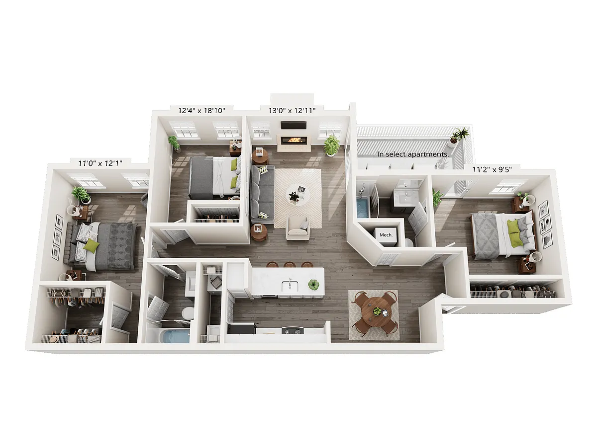 Floor plan C1