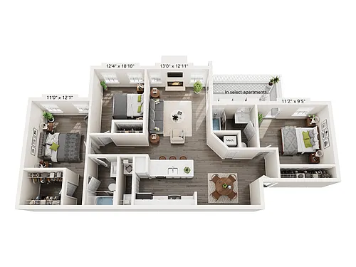 Floor plan C1